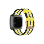 Cinturino in tela per Fitbit Versa 2 21cm
