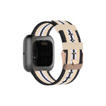 Cinturino in tela per Fitbit Versa 2 21cm