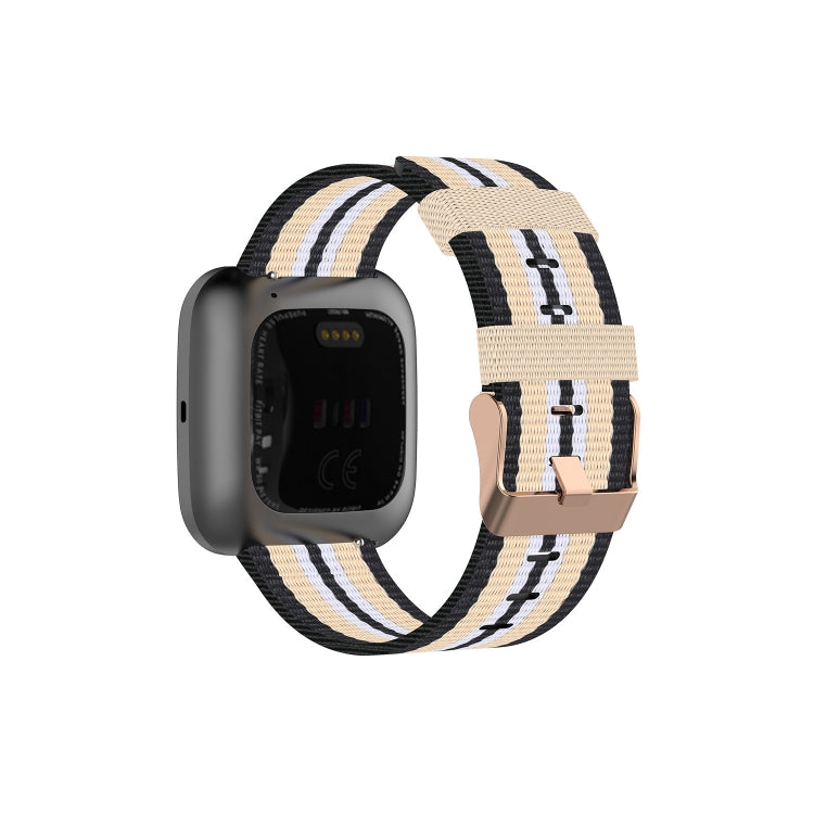 Cinturino in tela per Fitbit Versa 2 21cm