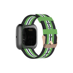 Cinturino in tela per Fitbit Versa 2 21cm