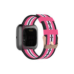 Cinturino in tela per Fitbit Versa 2 21cm