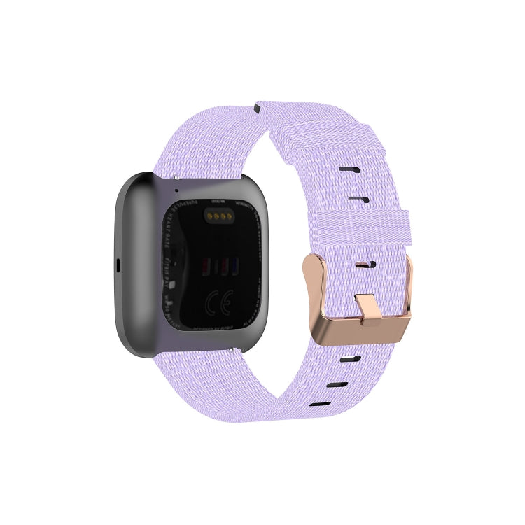 Cinturino in tela per Fitbit Versa 2 21cm