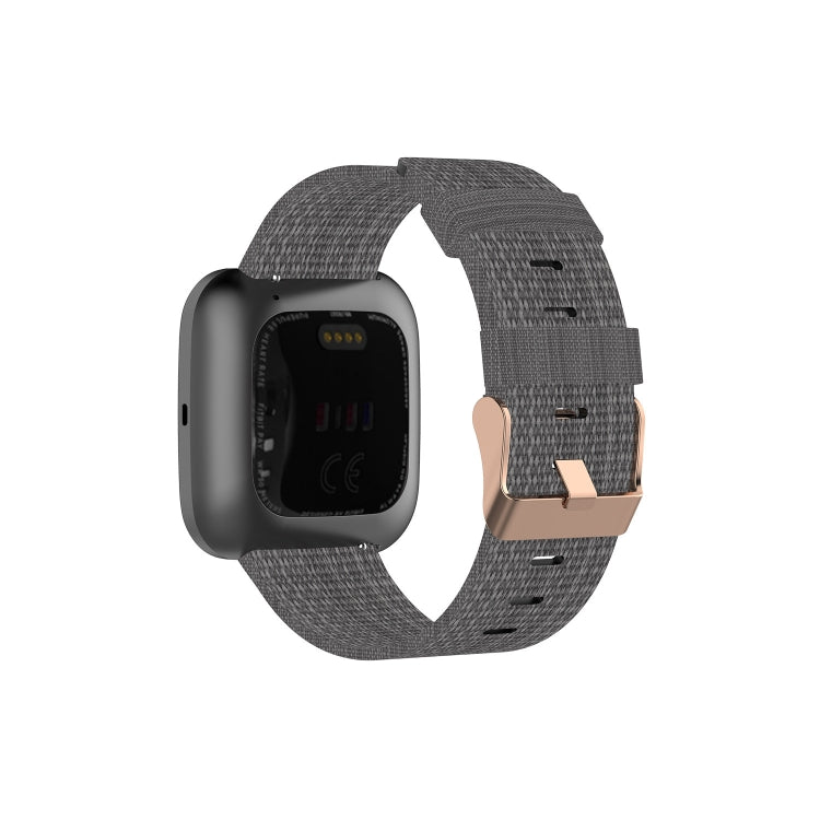 Cinturino in tela per Fitbit Versa 2 21cm