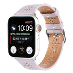 Cinturino in vera pelle per Apple Watch compatibili