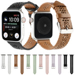 Cinturino in vera pelle per Apple Watch compatibili