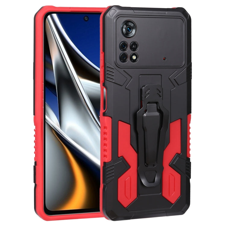 Custodia Armor Warrior PC TPU per OPPO Realme C31, Xiaomi Poco X4 Pro 5G, Xiaomi