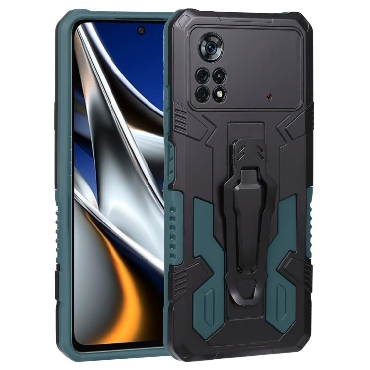 Custodia Armor Warrior PC TPU per OPPO Realme C31, Xiaomi Poco X4 Pro 5G, Xiaomi