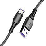 Cavo di ricarica rapida intelligente Awei CL-69 5A Type-C 1 m
