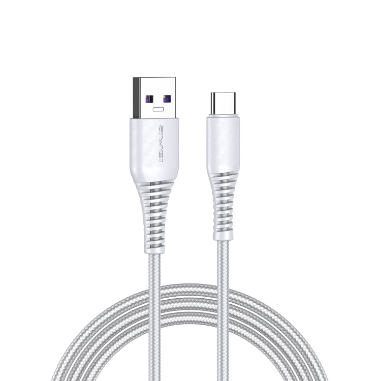 Cavo di ricarica rapida intelligente Awei CL-69 5A Type-C 1 m