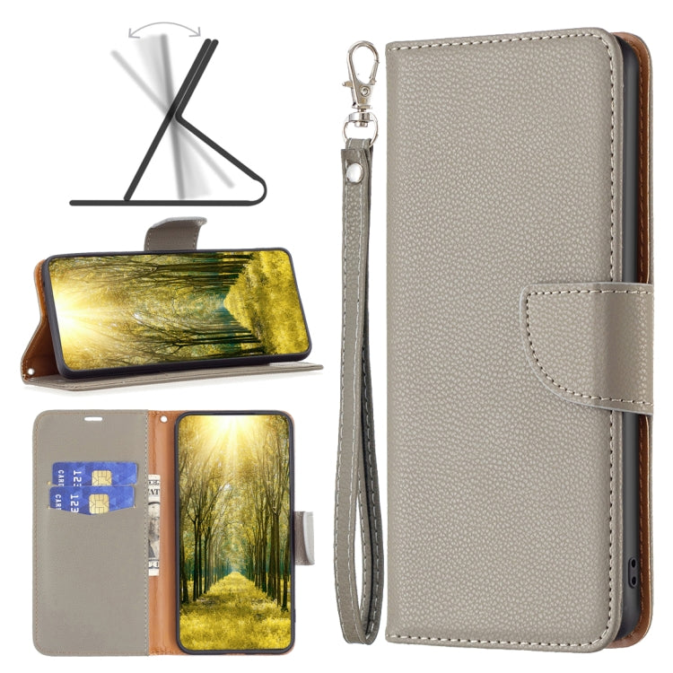 Custodia in pelle con texture Litchi per Xiaomi 12 Lite