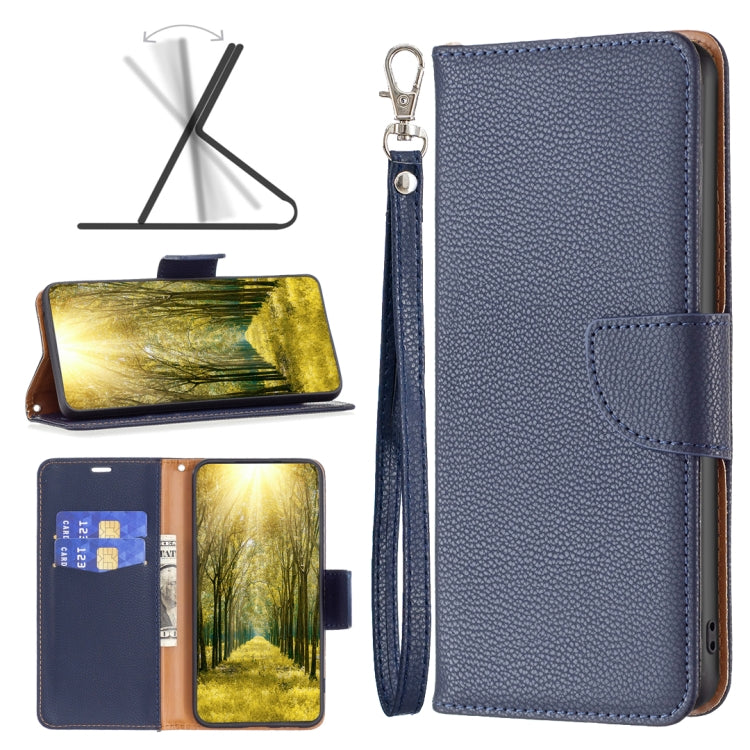 Custodia in pelle con texture Litchi per Xiaomi 12 Lite