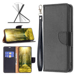 Custodia in pelle con texture Litchi per Xiaomi 12 Lite