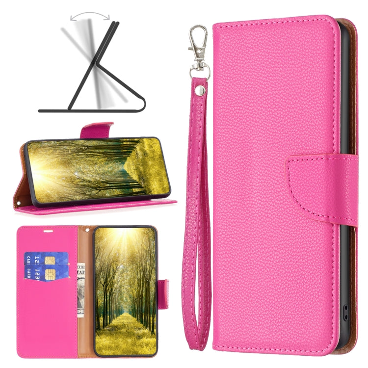 Custodia in pelle con texture Litchi per Xiaomi 12 Lite