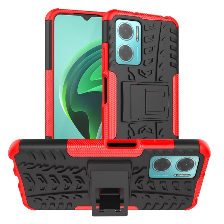 Custodia TPU con supporto per Xiaomi Redmi Note 11E 5G in vari colori