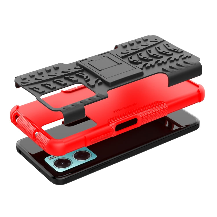 Custodia TPU con supporto per Xiaomi Redmi Note 11E 5G in vari colori