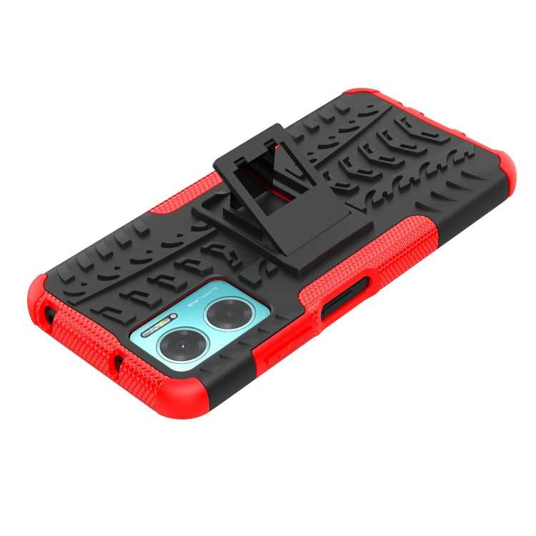 Custodia TPU con supporto per Xiaomi Redmi Note 11E 5G in vari colori