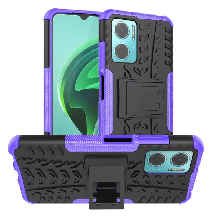 Custodia TPU con supporto per Xiaomi Redmi Note 11E 5G in vari colori