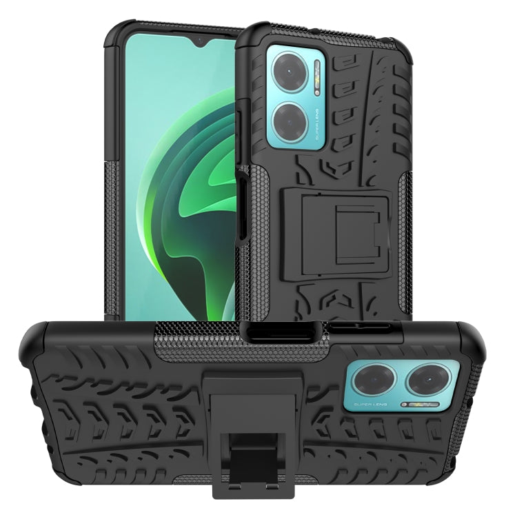Custodia TPU con supporto per Xiaomi Redmi Note 11E 5G in vari colori