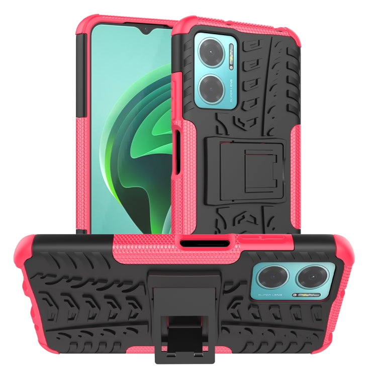 Custodia TPU con supporto per Xiaomi Redmi Note 11E 5G in vari colori