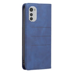 Custodia in pelle con giunzione magnetica per Motorola Moto E32 4G e Xiaomi 12