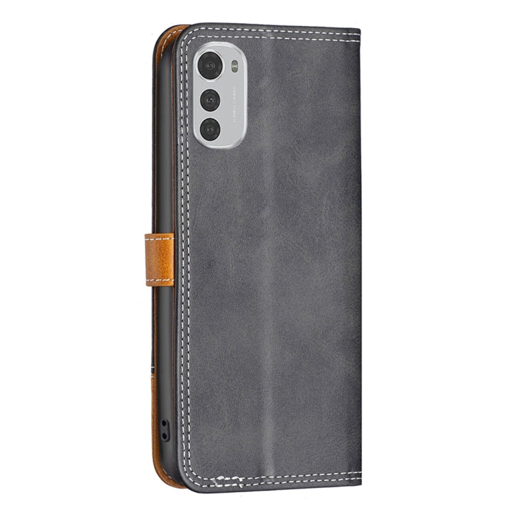 Custodia in pelle con doppio filo per Motorola Moto E32 4G e Xiaomi 12 Lite