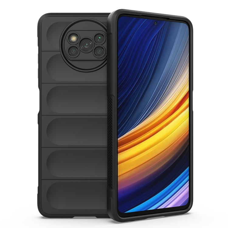 Custodia TPU con flanella per Xiaomi Poco X3 NFC