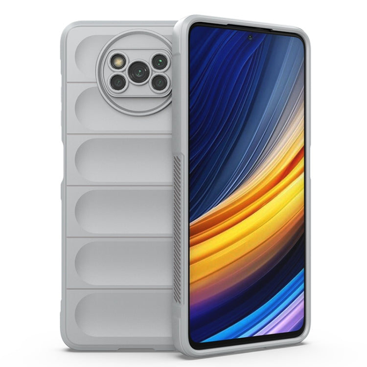 Custodia TPU con flanella per Xiaomi Poco X3 NFC