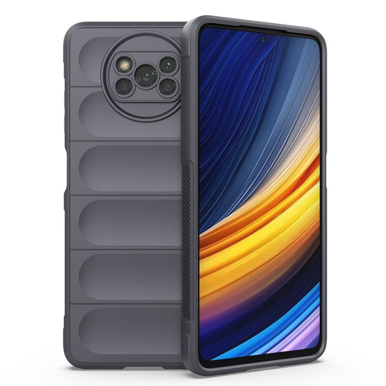 Custodia TPU con flanella per Xiaomi Poco X3 NFC