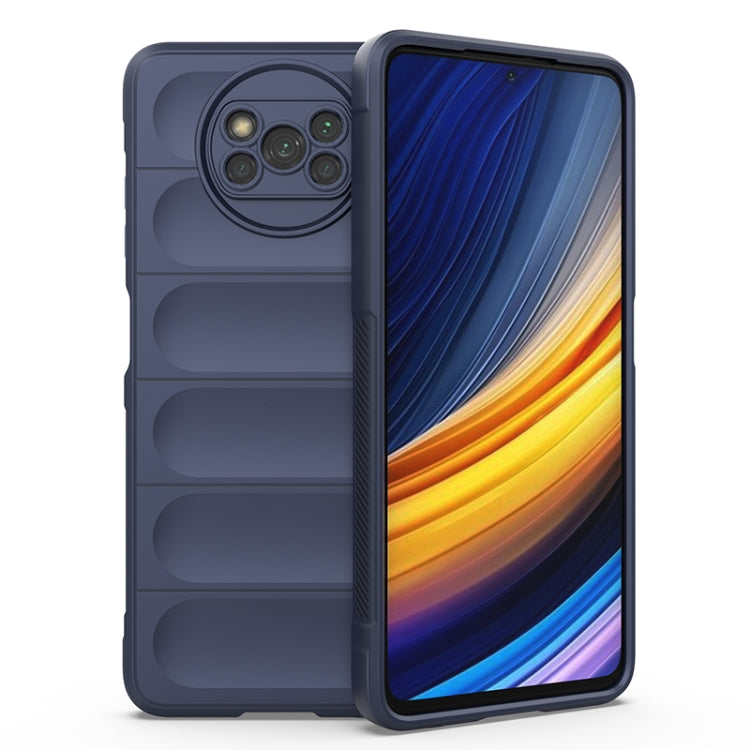 Custodia TPU con flanella per Xiaomi Poco X3 NFC
