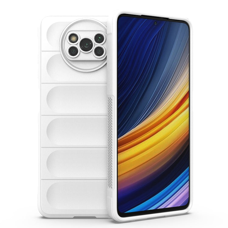 Custodia TPU con flanella per Xiaomi Poco X3 NFC