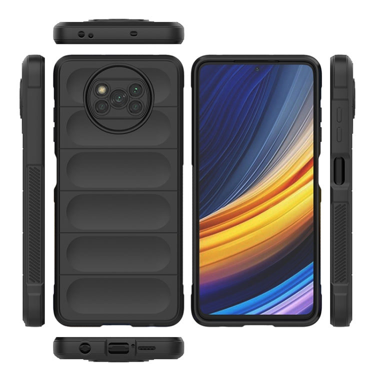 Custodia TPU con flanella per Xiaomi Poco X3 NFC