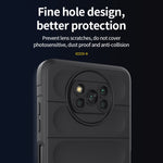 Custodia TPU con flanella per Xiaomi Poco X3 NFC