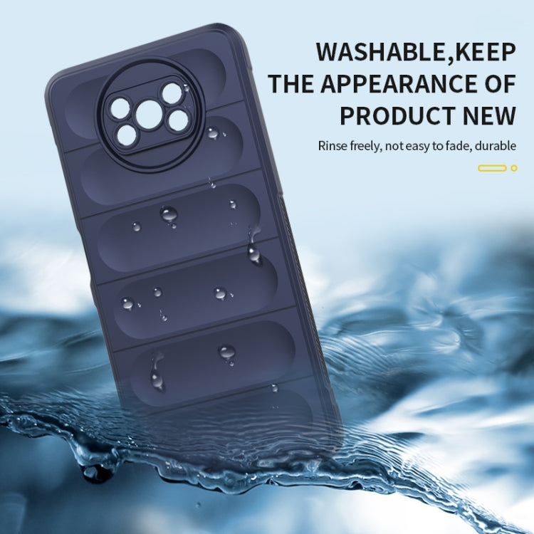 Custodia TPU con flanella per Xiaomi Poco X3 NFC