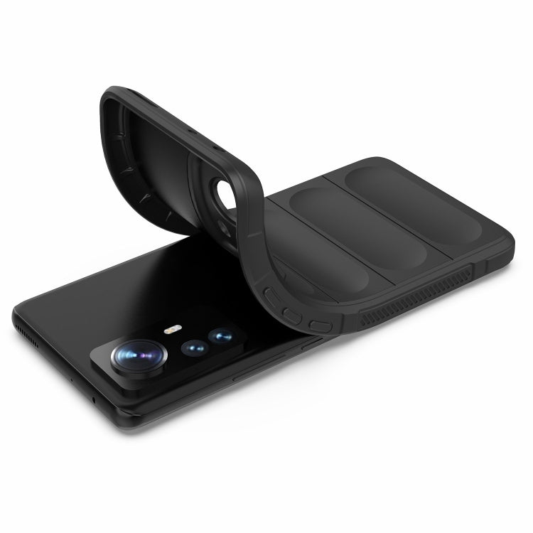 Custodia TPU con flanella per Xiaomi 12 e 12 Pro