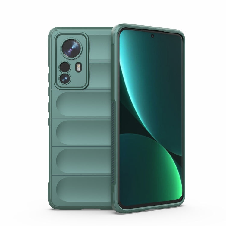 Custodia TPU con flanella per Xiaomi 12 e 12 Pro