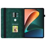 Custodia per tablet in pelle goffrata con farfalla grande per Xiaomi Pad 5 e