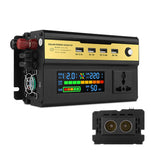 Inverter auto 500W con display digitale 12V 24V 48V