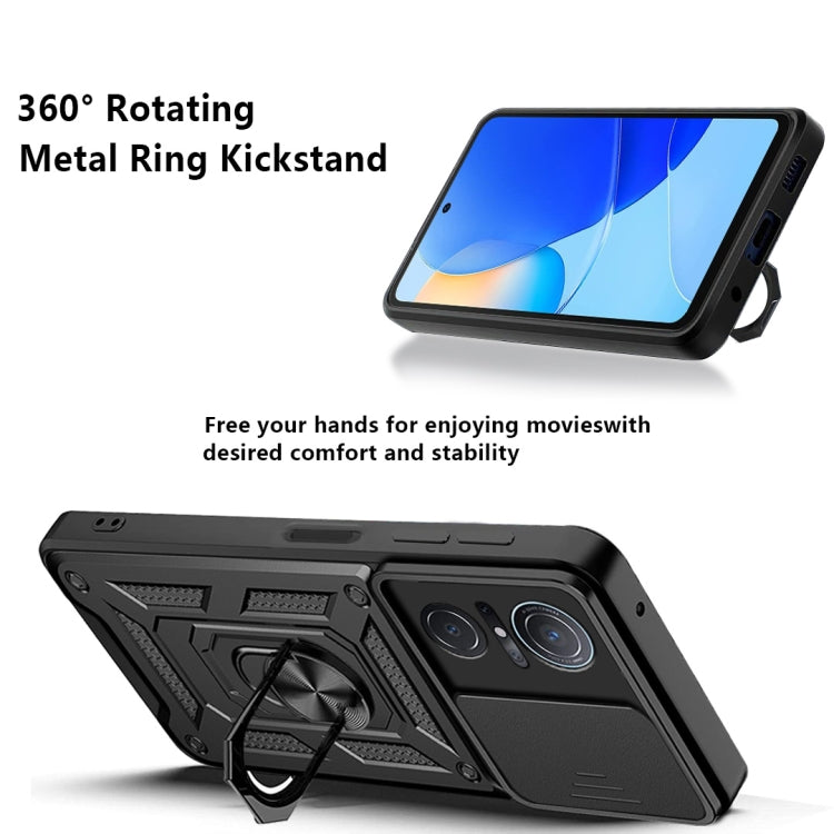 Custodia fotocamera scorrevole in TPU per Huawei nova 9 SE