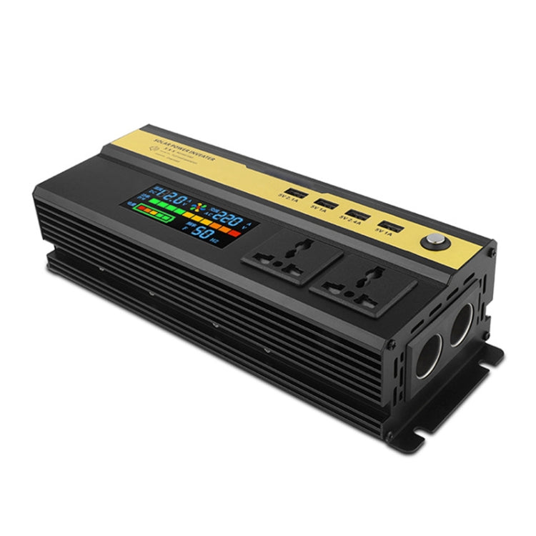 Inverter auto 1600W con display digitale 12V 24V 48V
