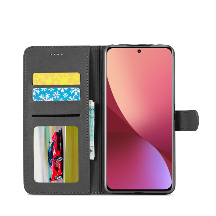Custodia in pelle di vitello per Xiaomi 12 Lite