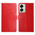 Custodia in pelle flip orizzontale con cuciture a Y per OnePlus Nord 2T 5G e