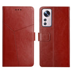 Custodia in pelle flip orizzontale con cuciture a Y per OnePlus Nord 2T 5G e