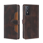 Custodia in pelle PU con vibrazione orizzontale per vivo Y76S/Y74S