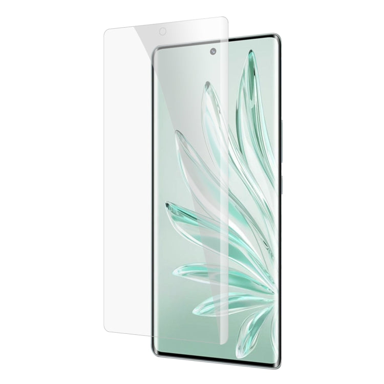 Pellicola vetro temperato curva liquida UV per Honor 70 Pro