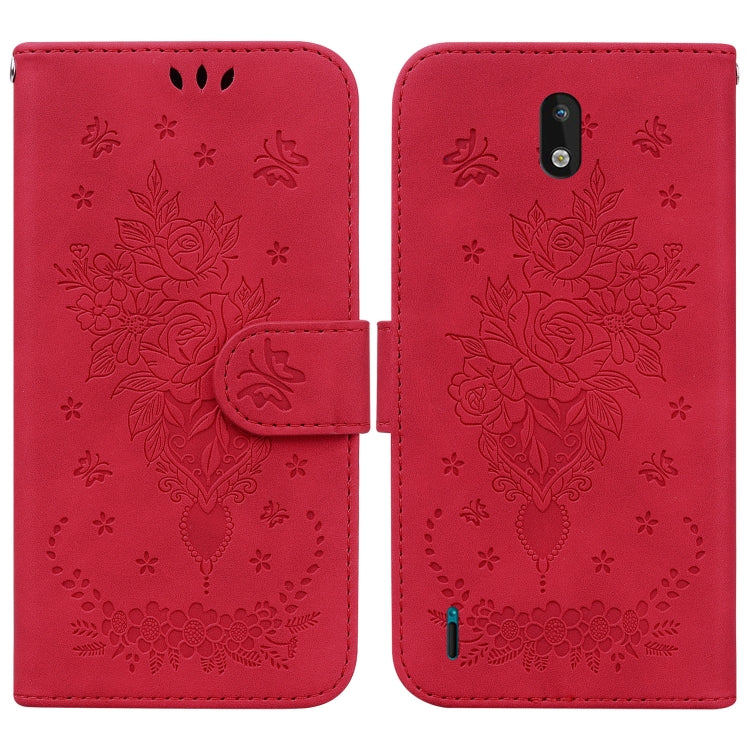 Custodia in pelle goffrata con cavalletto per Nokia 1.3, 5.3, 5.4 e C20 / C10
