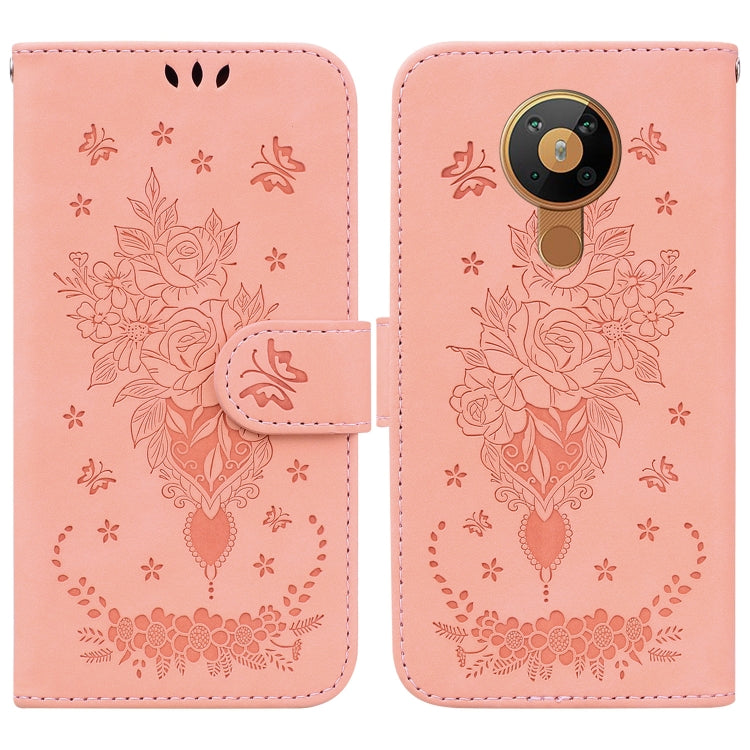Custodia in pelle goffrata con cavalletto per Nokia 1.3, 5.3, 5.4 e C20 / C10