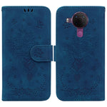 Custodia in pelle goffrata con cavalletto per Nokia 1.3, 5.3, 5.4 e C20 / C10