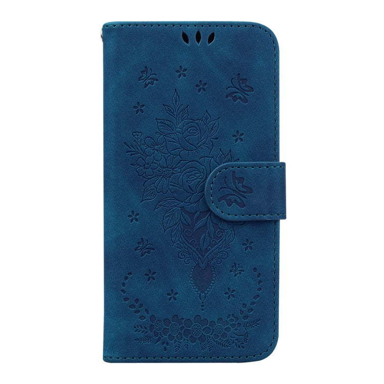 Custodia in pelle goffrata farfalla per Nokia 3.4, 6.2 / 7.2, G10 / G20 e X10 /