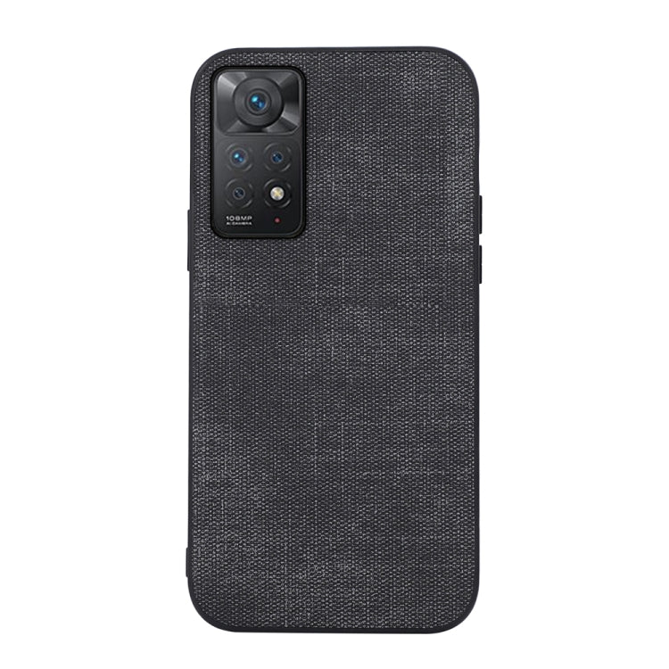 Custodia antiurto Brugg Texture PU per Xiaomi Redmi Note 11 Pro e / Note 11S 4G