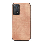 Custodia antiurto Brugg Texture PU per Xiaomi Redmi Note 11 Pro e / Note 11S 4G